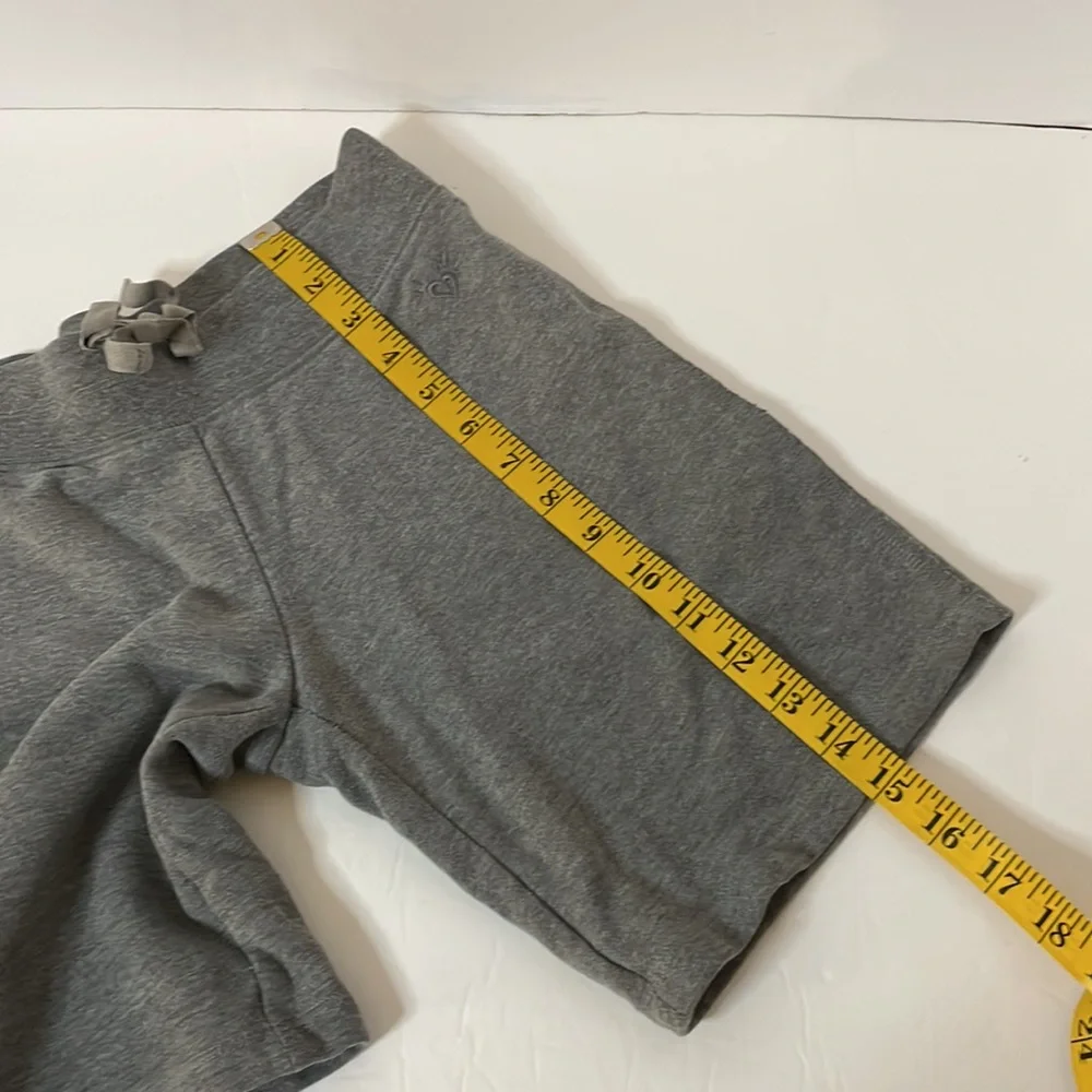 Justice grey sweat-shorts youth size 12
